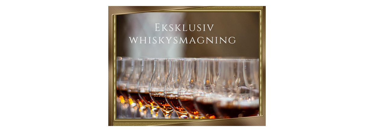 Eksklusiv Whiskysmagning med Edrington