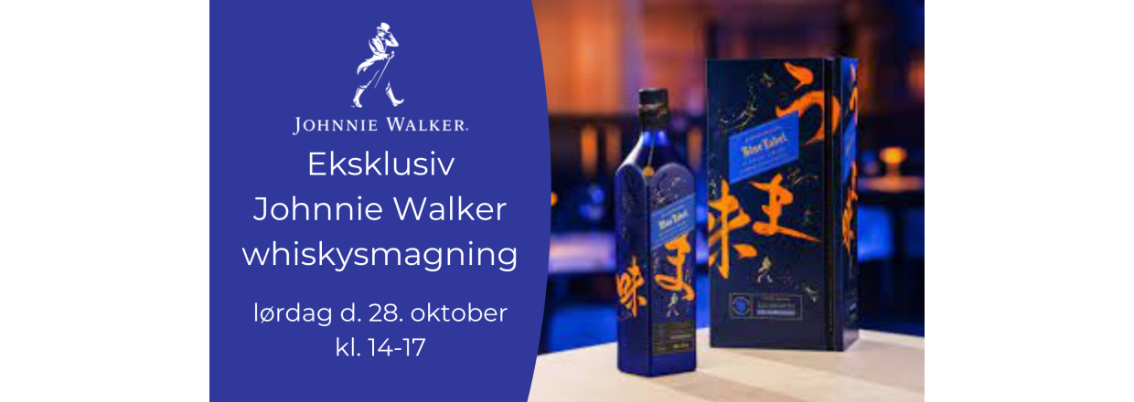 Eksklusiv Johnnie Walker Smagning