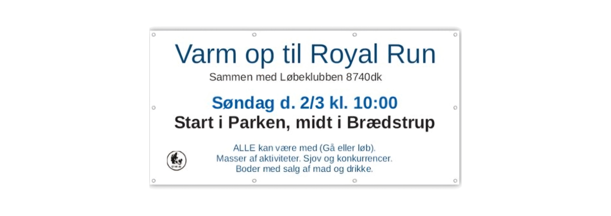 Opvarmning til Royal Run