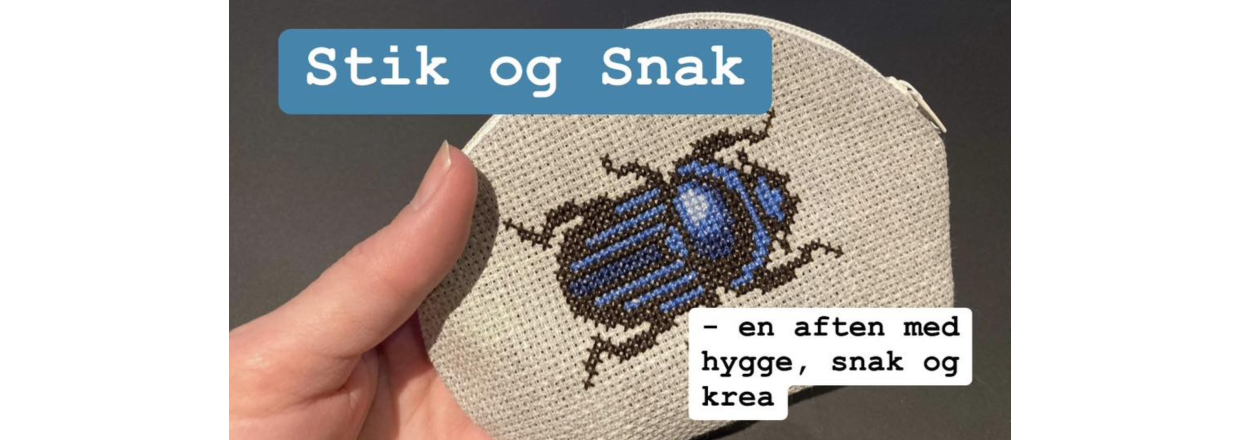 Stik og Snak - en krea-aften