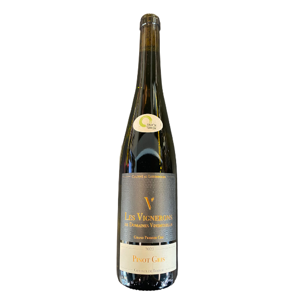 2023 Pinot Gris Grand Premier Cru Les Vignerons De Domaines Vinsmoselle 13% alc. 75 cl.