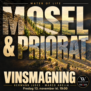 Vinsmagning | Ludes & Marco Abella | 13. November kl. 19:00 | Water of Life / Vin & Vin Br�dstrup 