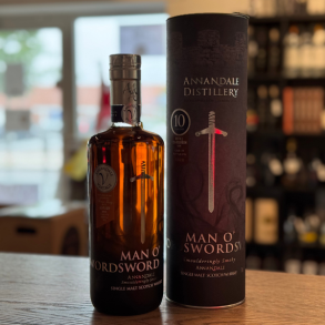 Annandale Man o Sword 10 Years  Refill Bourbon Cask 39 58,6% alc. 70 cl