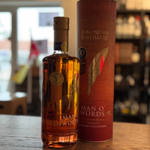 Annandale Man o Words 10 Years  Refill Bourbon Cask 121 59,7% alc. 70 cl