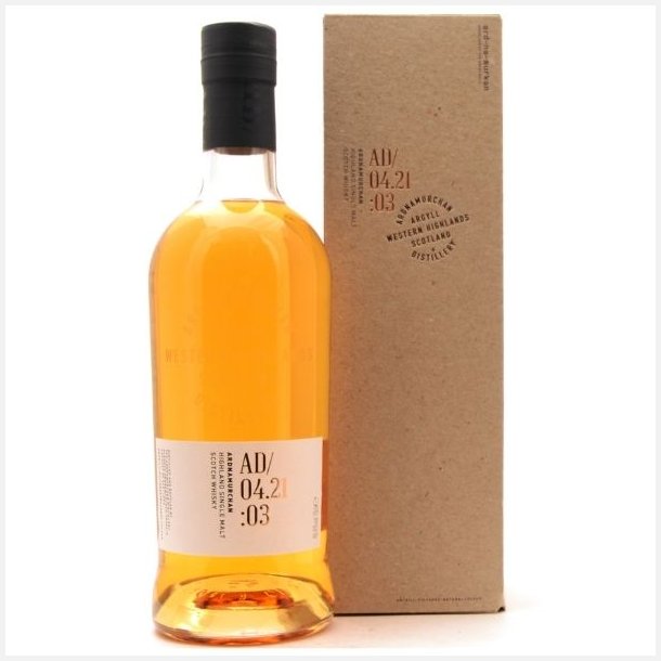 Ardnamurchan AD/04.21:03 Single Malt Whisky 46,8% alc. 70 cl.