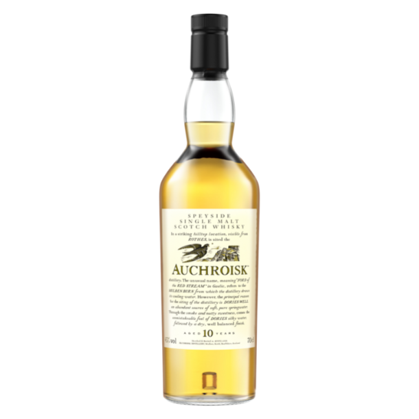 Auchroisk 10 Year Old Flora &amp; Fauna Single Malt Whisky 43% 70cl