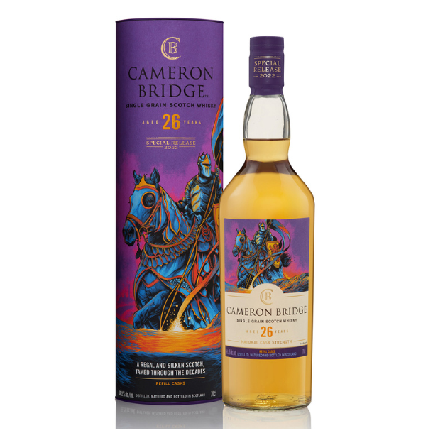 Cameronbridge 26 Years Special Release 2022 Single Grain Whisky 56,2% alc. 70 cl.