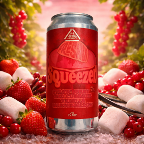CoolHead Freshly Squeezed Strawberry Red Currant Vanilla Marshmellow 7% alc. 44cl.