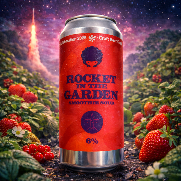 CoolHead Rocket in the Garden Smoothie Sour 6% alc. 440 ml.