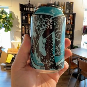Giant Step beer from CRAK at Water of Life in Br�dstrup, Denmark
