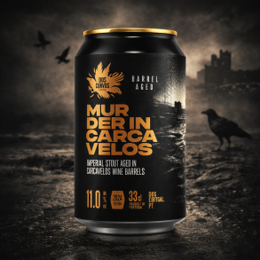 DOIS CORVOS Cervejeira Murder in Carcavelos 2024 Imperial Stout, alc. 11%, 33cl