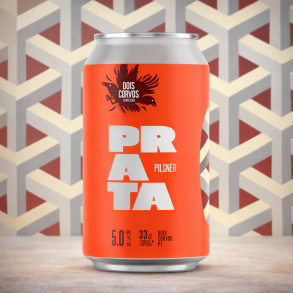 DOIS CORVOS PRATA Pilsner, alc. 5%, 33cl