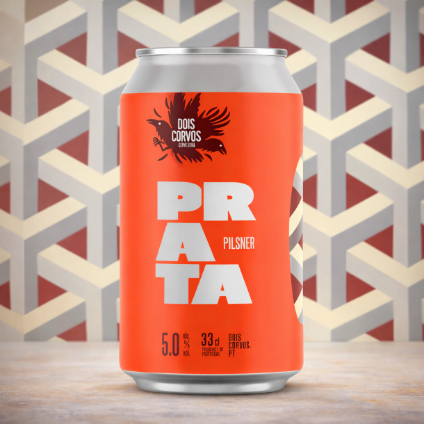 DOIS CORVOS PRATA Pilsner, alc. 5%, 33cl