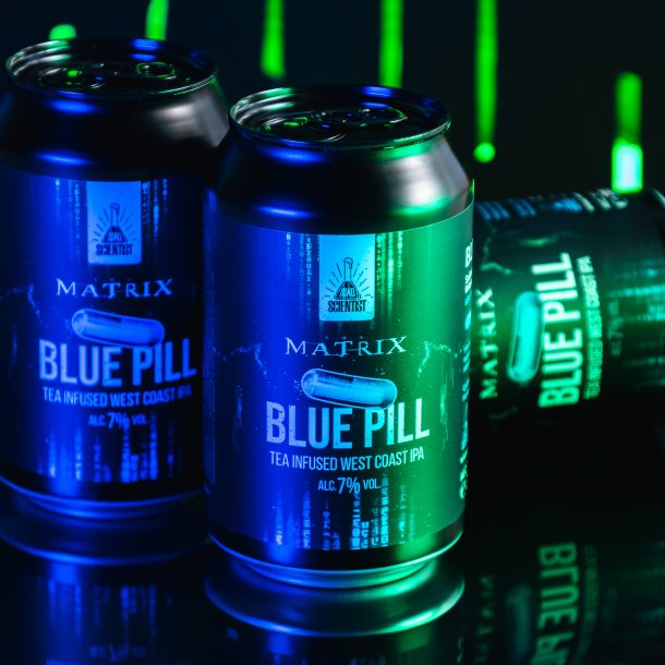 Mad Scientist THE MATRIX Blue Pill, 7% alc. 33cl.