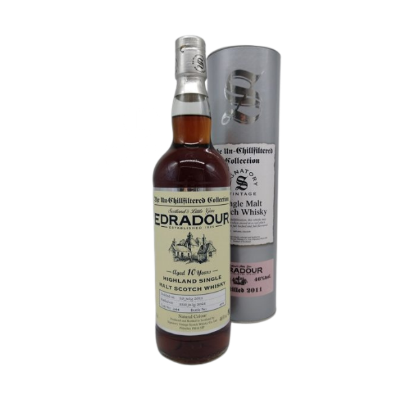 Signatory Vintage - Edradour 2011 Unchill Filtered 70 cl. 46% alc.
