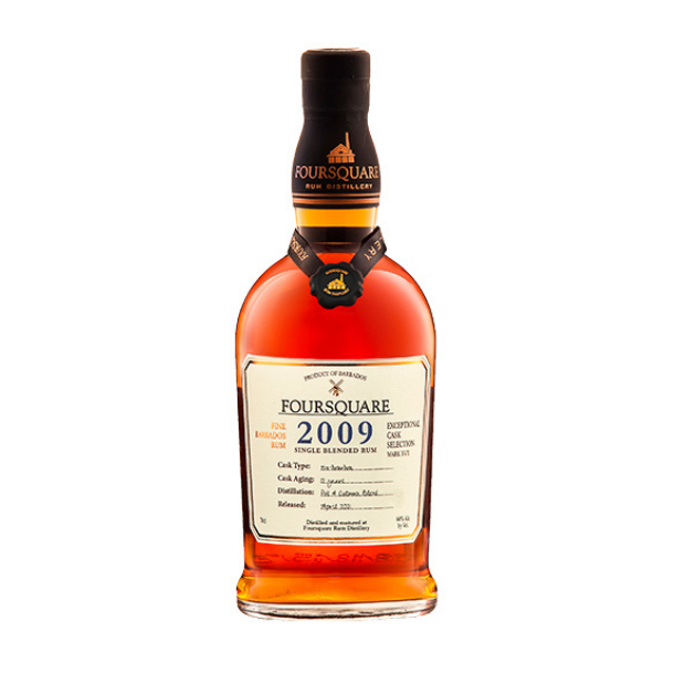 Foursquare 2009 Single Blended Rom 70cl 60%alc