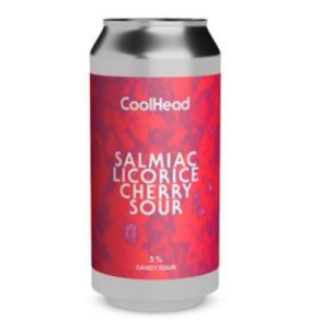 Coolhead Salmiac Licorice Cherry Sour 5% alc. 44 cl.