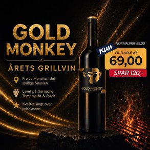 Gold Monkey Grillvin