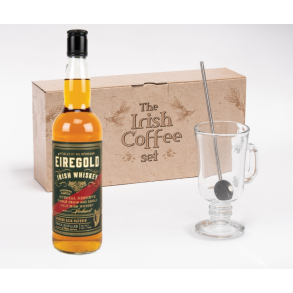 The Irish Coffee set med iregold whisky 