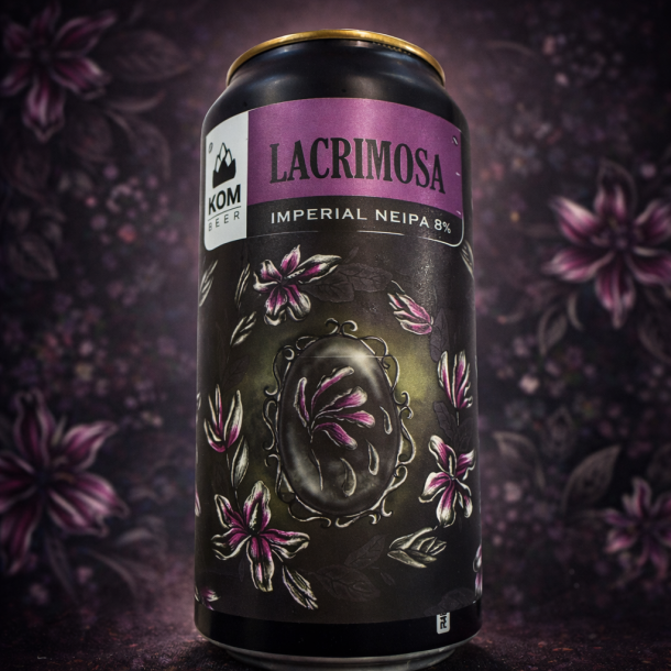 KOM-BEER - LACRIMOSA - Imperial NEIPA - 8% alc. 44cl