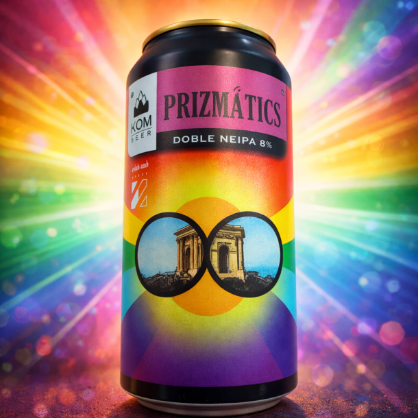 KOM-BEER - PRIZM&Aacute;TICS - Doble NEIPA - 8% alc. 44cl