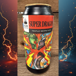 KOM-BEER SUPER DRAGON, TRIPLE IPA, 9,2%, 440ml