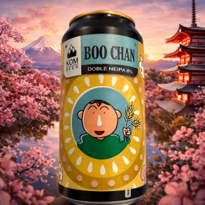 KOM-BEER - BOO CHAN - Doble NEIPA - 8% alc. 44cl