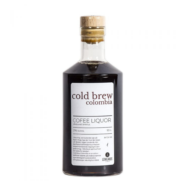 Lowlands Cold Brew Colombia Coffee Liqueur 21% alc. 50 cl.