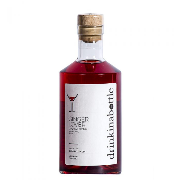 Lowlands Drink in a Bottle Ginger Lover Cocktail Premix 16% alc. 50 cl.