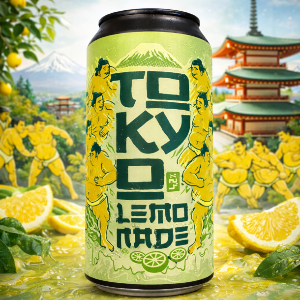 Mad Scientist Tokyo Lemonade Belgian witbier 4,2% alc. 44 cl. inkl. pant