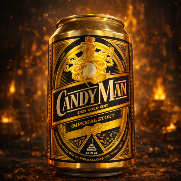 Mad Scientist - Candy Man - 2025 Gold Edition - 11% alc. 33cl.