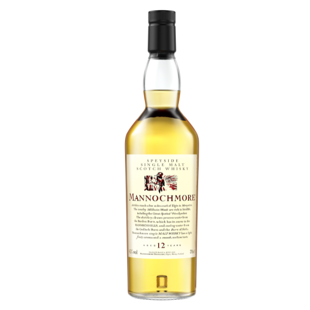 Mannochmore 12 Year Old Flora &amp; Fauna Single Malt Whisky 43% 70cl