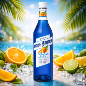 Marie Brizard Curacau Bleu Bl� Curacausirup 70 cl.