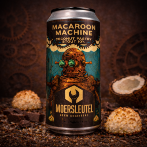 Moersleutel Macaroon Machine Coconut Pastry Stout 10% alc. 44 cl.