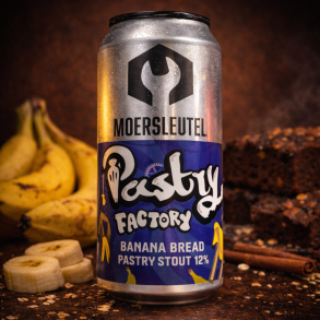 Moersleutel Pastry Factory Banana Bread, 12% alc. 44cl.