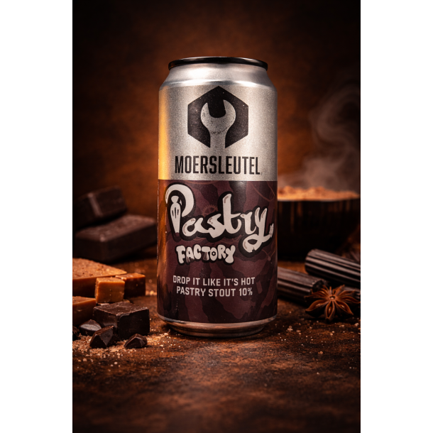 Moersleutel Pastry Factory Drop it like it's hot, Stout 10% alc. 44cl.