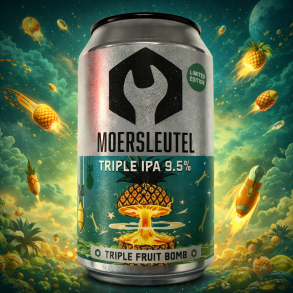 Moersleutel Triple Fruit Bomb TIPA 9,5% alc. 33 cl.