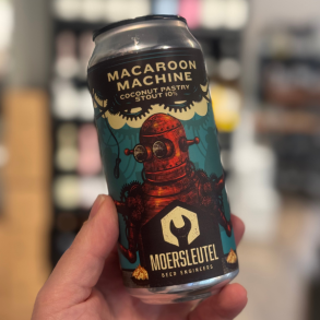 Moersleutel Macaroon Machine Coconut Pastry Stout 10% alc. 44 cl. inkl. pant