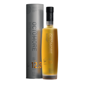 Octomore 12.3 Islay Single Malt Whisky Super Heavily Peated 118.1 ppm 62,1% alc. 70 cl