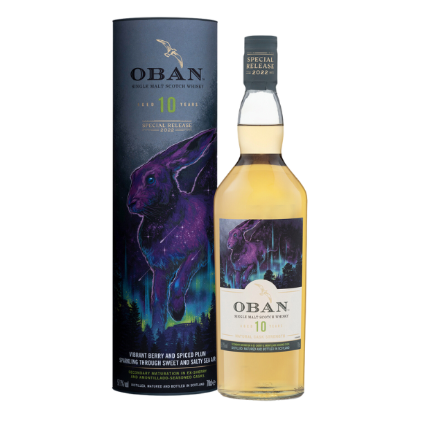 Oban 10 year Special Release 2022 Single Malt Whisky 57,1% alc. 70cl.
