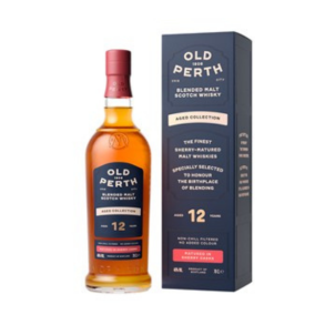 Old Perth Aged 12 Years Blended Malt Scotch Sherry Matured Whisky 70cl 46%alc