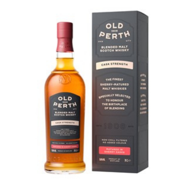 Old Perth Cask Strength Blended Malt Scotch Sherry Matured Whisky 70cl 58,6%alc