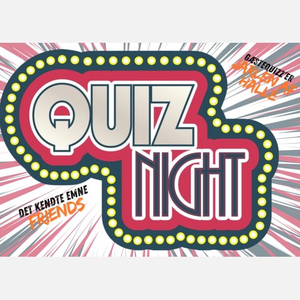 QUIZ Night | 29. Oktober kl. 19:00 til 21:00 | Feat. Jarlen af Halle
