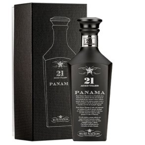Rum Nation-Panama 21r Black Decanter 43%alc 70cl