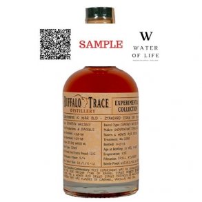 Buffalo Trace Experimental Collection 15 Years Kentucky Straight Bourbon Whiskey 45% alc. SAMPLE