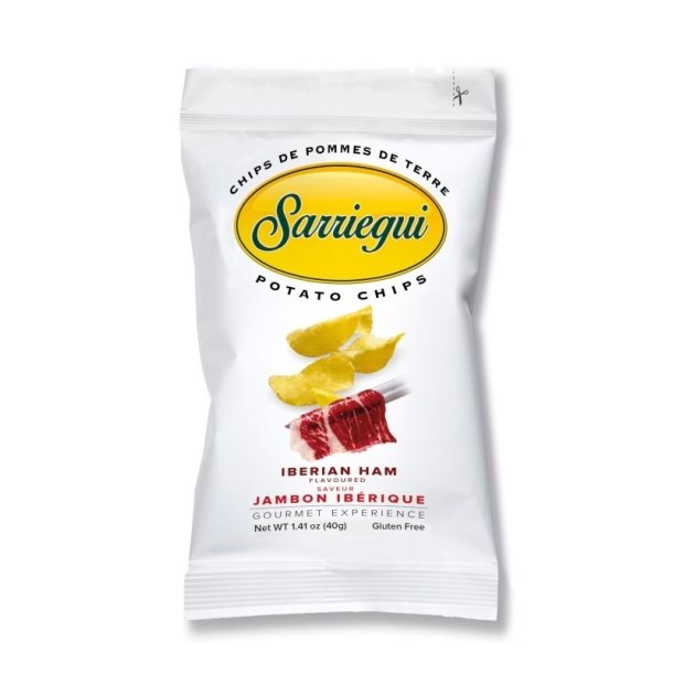 Sarriegui Iberian Ham Chips 40 gr.