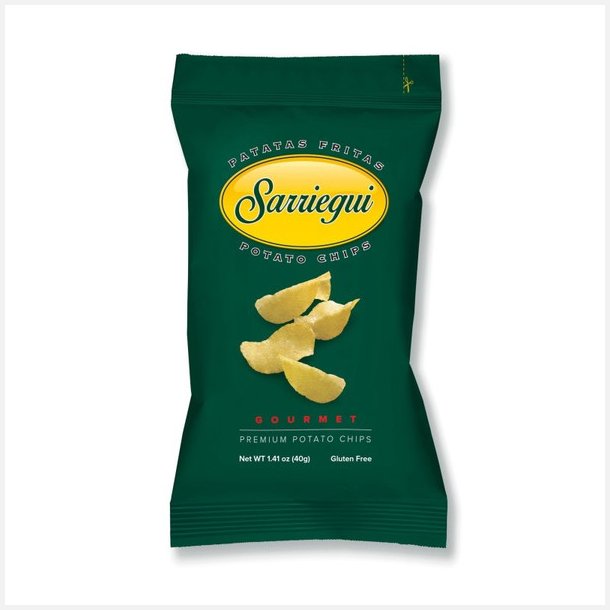 Sarriegui Salted Gourmet Potato Chips 40 gr.