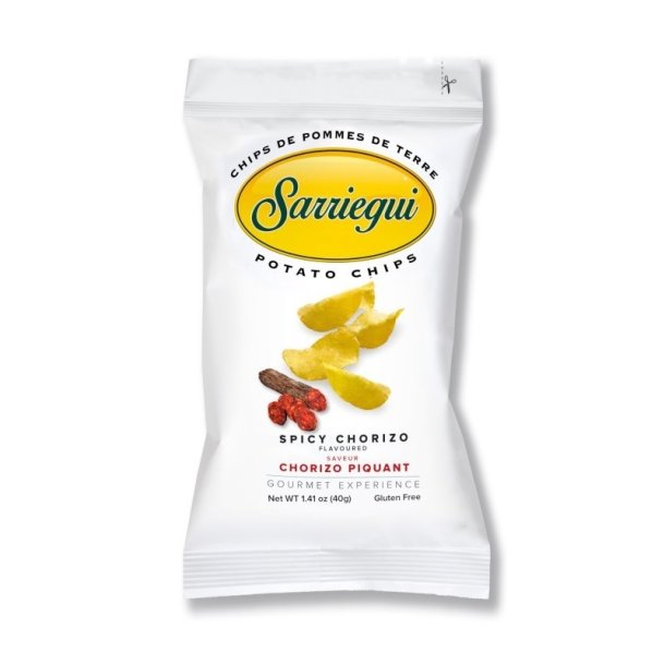 Sarriegui Spicy Chorizo Chips 40 gr.