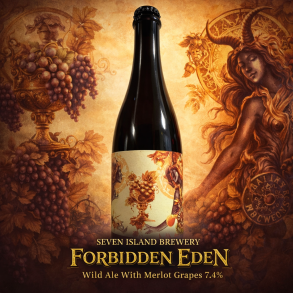 Seven Island Brewery - Forbidden Eden - Wild Ale Merlot Grapes - 7,4% alc. 37,5cl. 
