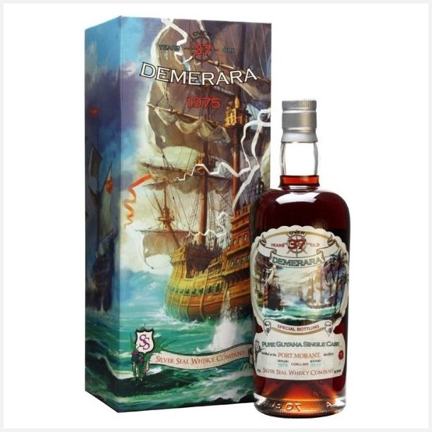 Silver Seal Demerara 37 Years Old Port Morant 49,9% alc. 70 cl.